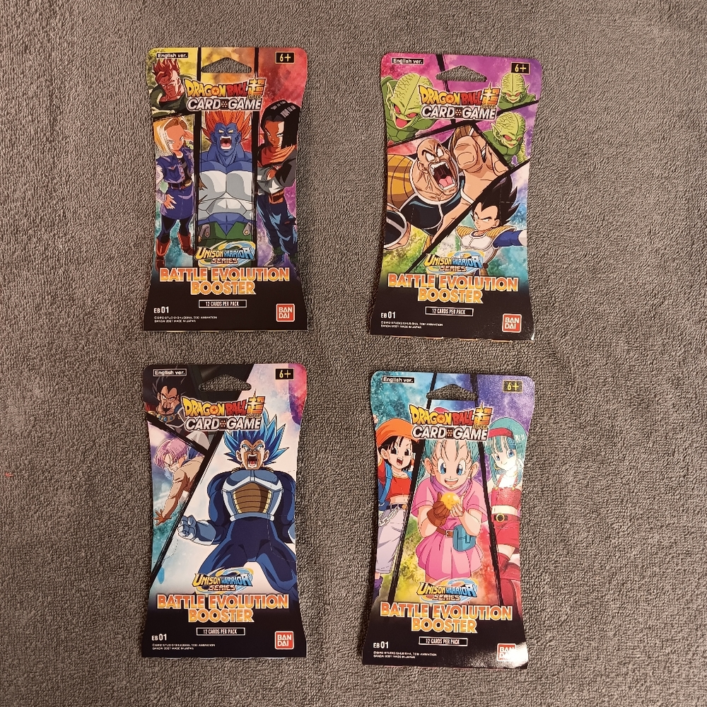 dragon ball super battle evolutions booster box : Evolution ( Brand New Sealed ) Other Trading Cards new Leader cards Dragon Ball Super TCG: Battle